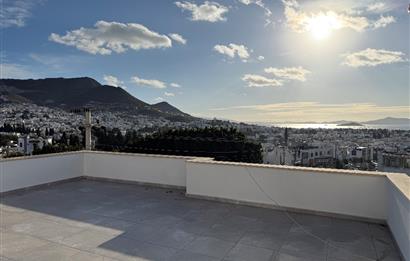 Turgutreis Pazaryeri Yakınında Komple Yenilenmiş Eşyasız Kiralık Deniz Manzaralı 3+1 Dubleks