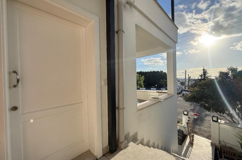 Turgutreis Pazaryeri Yakınında Komple Yenilenmiş Eşyasız Kiralık Deniz Manzaralı 3+1 Dubleks