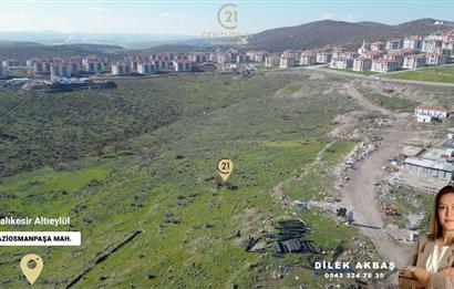 CENTURY 21 BAL'DAN GAZİ OSMAN PAŞA TOKİ YAKINI SATILIK ARSA