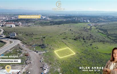 CENTURY 21 BAL'DAN GAZİ OSMAN PAŞA TOKİ YAKINI SATILIK ARSA