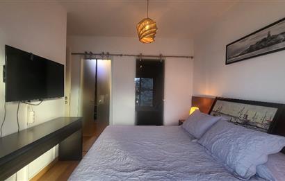 Yalıkavak Geriş'de Deniz Manzaralı Havuzlu 2+1 Yıllık Kiralık Daire