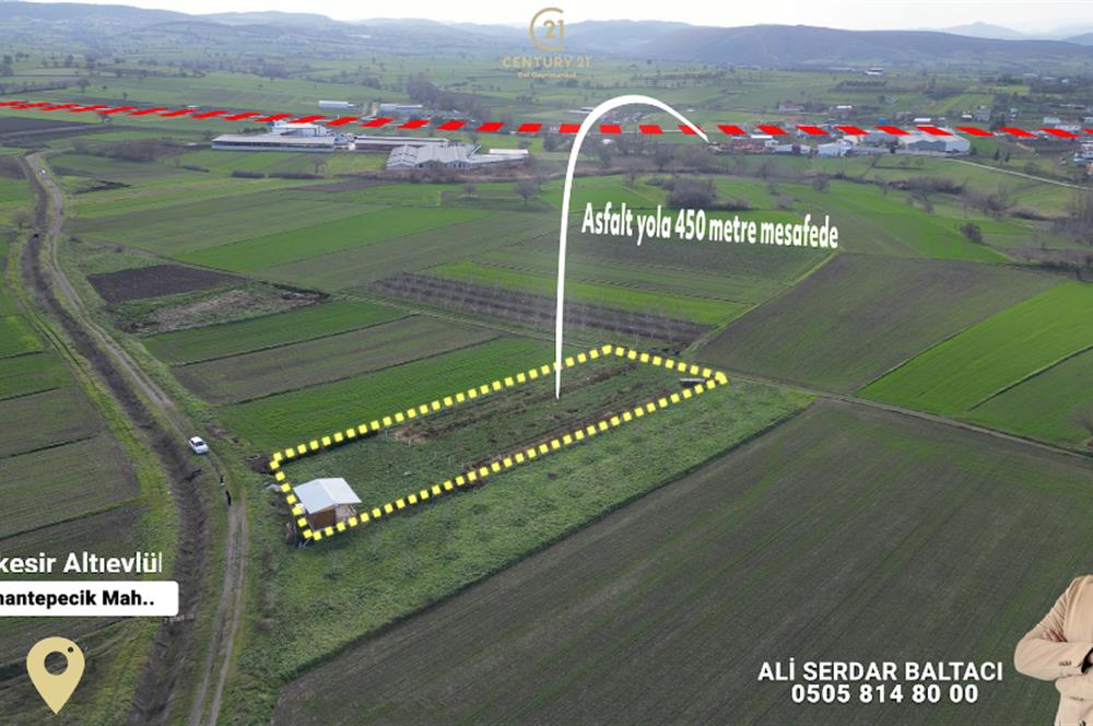 C21 Bal'dan Aslıhantepeciği Mah. Satılık Tarla