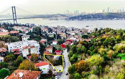 BEYLERBEYİ'NDE BOĞAZ MANZARALI ÖZEL BAHÇELİ TİCARİ MÜLK SATILIK