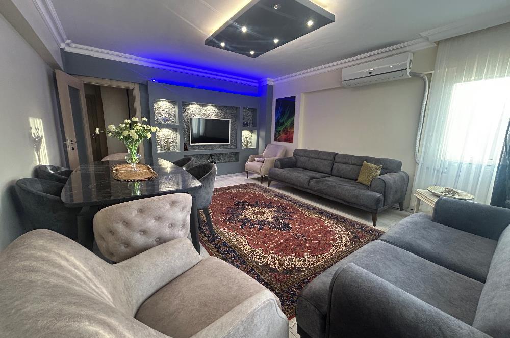 OVAYUVAM SİTESİNDE TADİLATLI YÜKSEK ARSA PAYLI ARA KAT 3+1