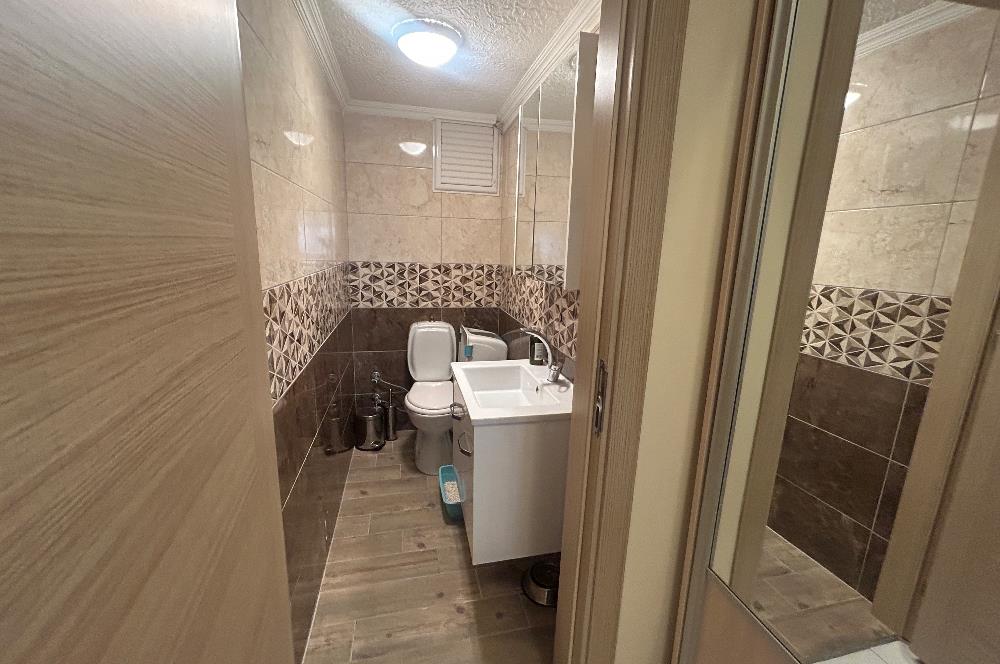 OVAYUVAM SİTESİNDE TADİLATLI YÜKSEK ARSA PAYLI ARA KAT 3+1