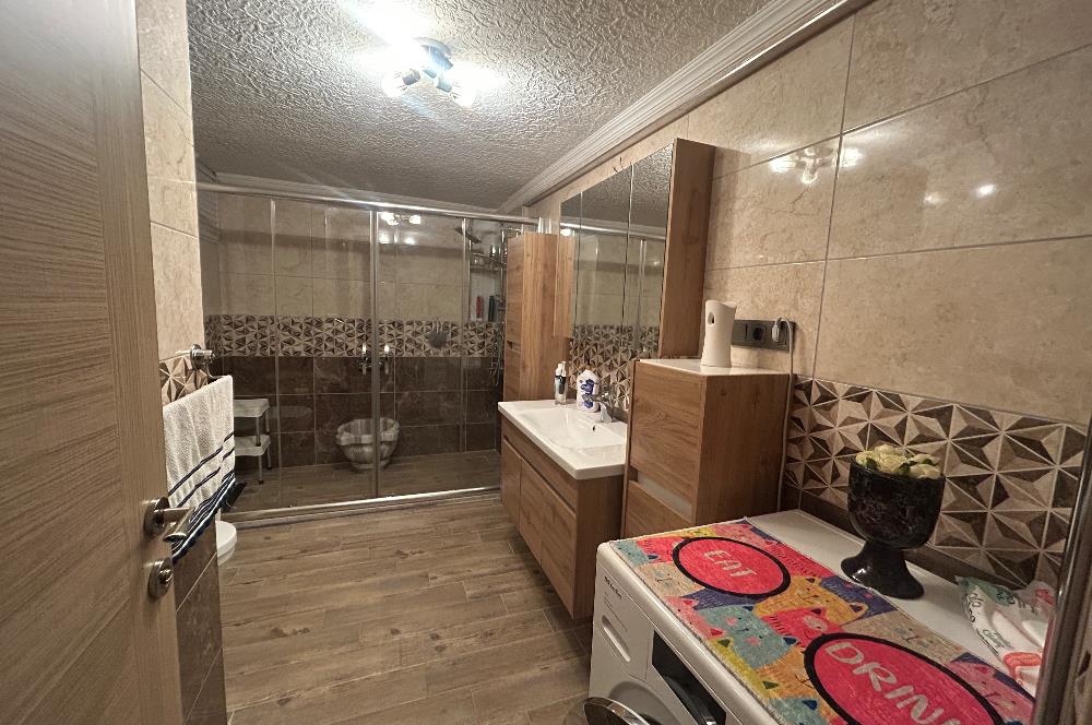 OVAYUVAM SİTESİNDE TADİLATLI YÜKSEK ARSA PAYLI ARA KAT 3+1