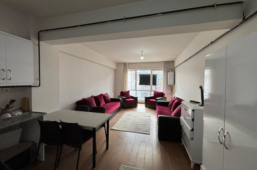 ŞEHİR MERKEZİNDE – ÇARK CADDESİNE YAKIN – EŞYALI 1+0 DAİRE