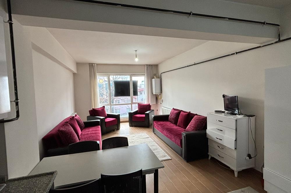 ŞEHİR MERKEZİNDE – ÇARK CADDESİNE YAKIN – EŞYALI 1+0 DAİRE