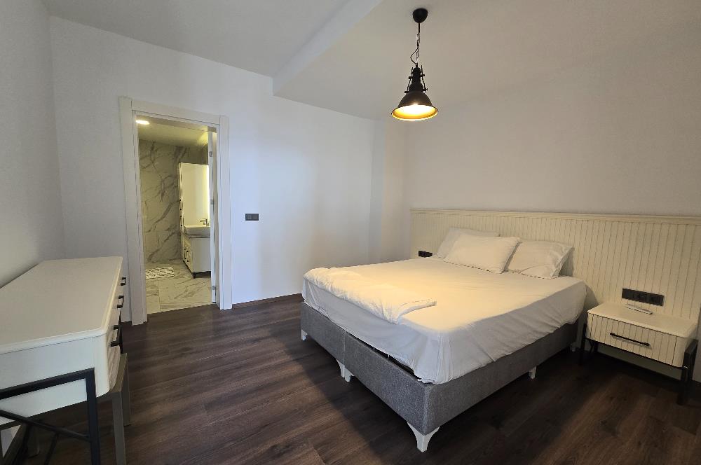 BODRUM GÜMÜŞLÜK DENİZE SIFIR İSKELELİ SATILIK DAİRE