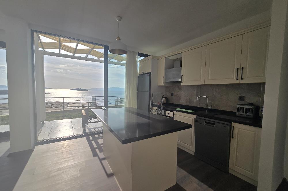 BODRUM GÜMÜŞLÜK DENİZE SIFIR İSKELELİ SATILIK DAİRE