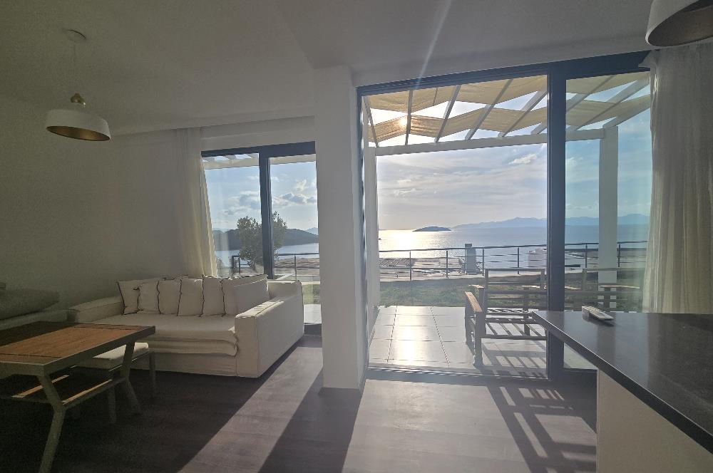 BODRUM GÜMÜŞLÜK DENİZE SIFIR İSKELELİ SATILIK DAİRE