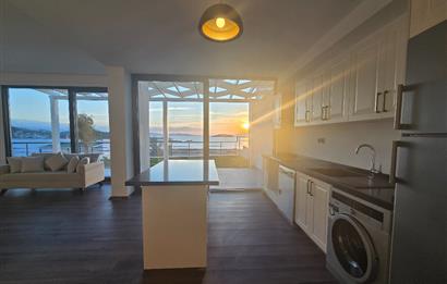 BODRUM GÜMÜŞLÜK PLAJLI İSKELELİ SOSYAL TESİSLİ SATILIK DAİRE