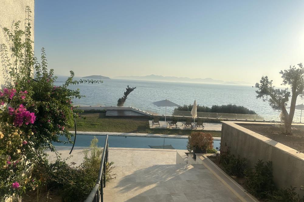 BODRUM GÜMÜŞLÜK DENİZE SIFIR İSKELELİ SATILIK DAİRE