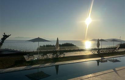 BODRUM GÜMÜŞLÜK DENİZE SIFIR İSKELELİ SATILIK DAİRE
