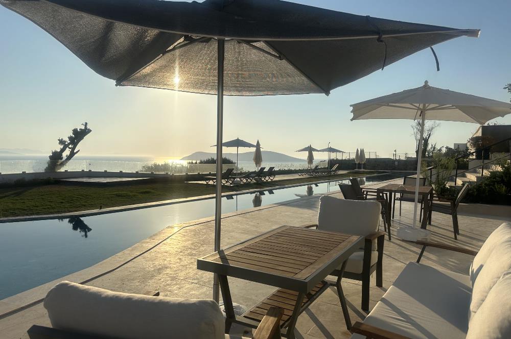 BODRUM GÜMÜŞLÜK DENİZE SIFIR SİTEDE 2+1 SATILIK DAİRE