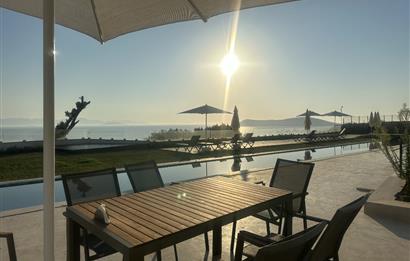 BODRUM GÜMÜŞLÜK DENİZE SIFIR İSKELELİ SATILIK DAİRE