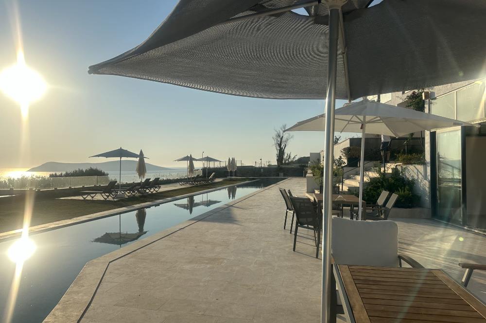 BODRUM GÜMÜŞLÜK DENİZE SIFIR İSKELELİ SATILIK DAİRE