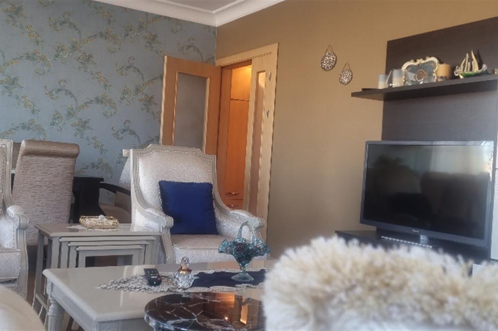 Sardunya Evleri C Blok | 3 Balkonlu, Havuz Manzaralı 3+1