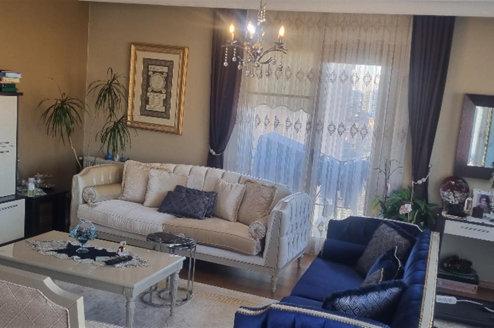 Sardunya Evleri C Blok | 3 Balkonlu, Havuz Manzaralı 3+1