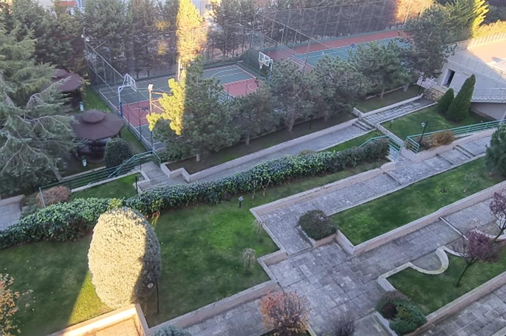 Sardunya Evleri C Blok | 3 Balkonlu, Havuz Manzaralı 3+1