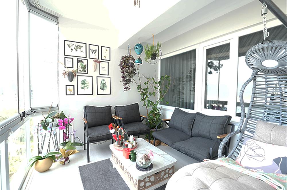 C21 Cius; Hisar Mah. Deniz Manzaralı 3+1 Ara Kat Eşyalı Kiralık