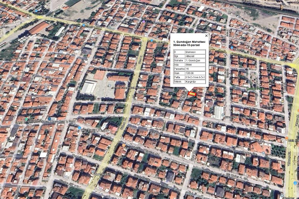 CENTURY21 BAL DANIŞMANLIK'DAN  1.GÜNDOGAN  MAHALLESİ  ÜÇ KAT İMARLI SATILIK ARSA