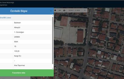 CENTURY21 BAL DANIŞMANLIK'DAN  1.GÜNDOGAN  MAHALLESİ  ÜÇ KAT İMARLI SATILIK ARSA