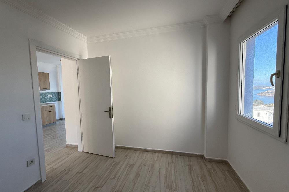 Bodrum Gümüşlük Koyunbaba’da Deniz Manzaralı Yıllık Kiralık Eşyasız 3+1 Dubleks