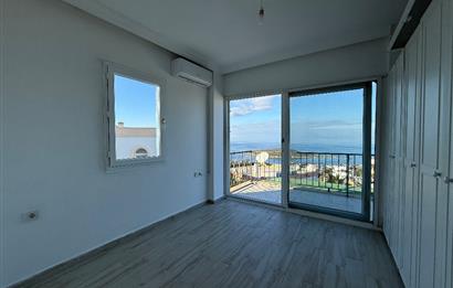 Bodrum Gümüşlük Koyunbaba’da Deniz Manzaralı Yıllık Kiralık Eşyasız 3+1 Dubleks