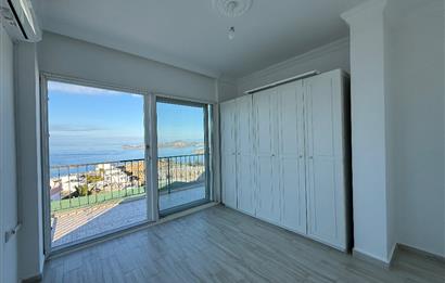 Bodrum Gümüşlük Koyunbaba’da Deniz Manzaralı Yıllık Kiralık Eşyasız 3+1 Dubleks