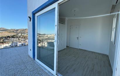 Bodrum Gümüşlük Koyunbaba’da Deniz Manzaralı Yıllık Kiralık Eşyasız 3+1 Dubleks
