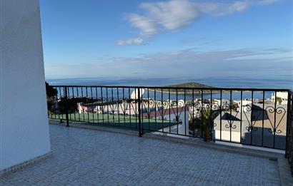 Bodrum Gümüşlük Koyunbaba’da Deniz Manzaralı Yıllık Kiralık Eşyasız 3+1 Dubleks