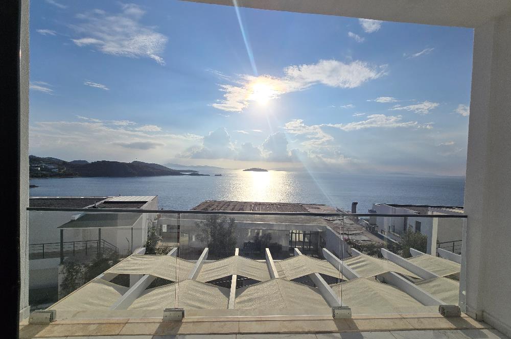 BODRUM GÜMÜŞLÜK DENİZE SIFIR SİTEDE 2+1 SATILIK DAİRE