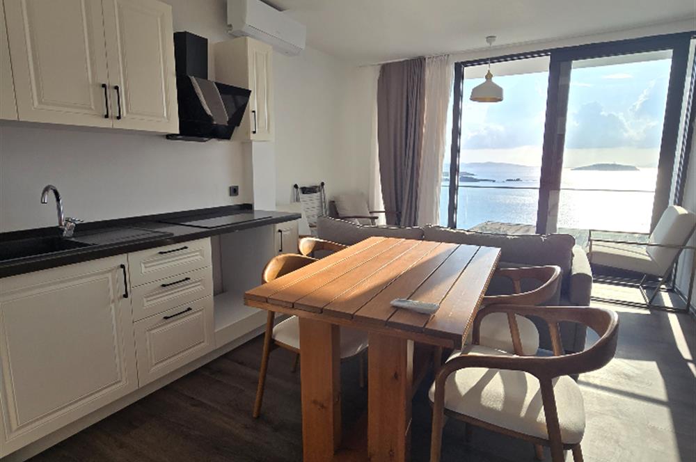 BODRUM GÜMÜŞLÜK DENİZE SIFIR SİTEDE 2+1 SATILIK DAİRE