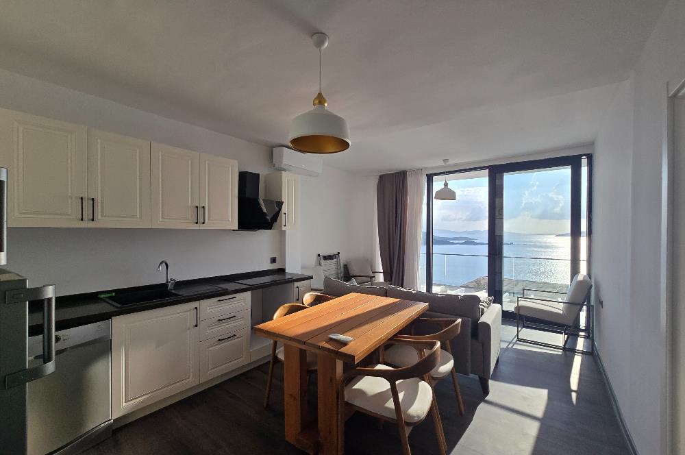 BODRUM GÜMÜŞLÜK DENİZE SIFIR SİTEDE 2+1 SATILIK DAİRE