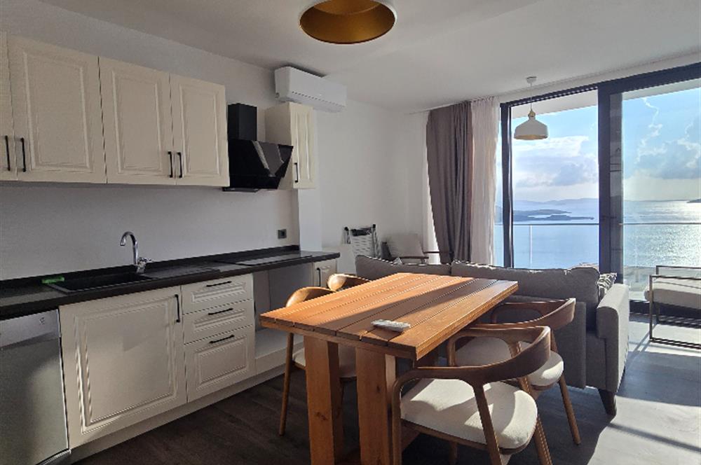 BODRUM GÜMÜŞLÜK DENİZE SIFIR SİTEDE 2+1 SATILIK DAİRE