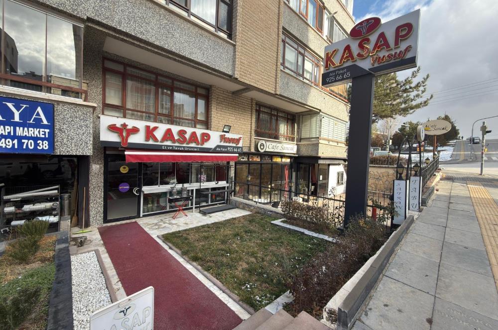 UKRAYNA CAD. ÜZERİ DEVREN KİRALIK YÜKSEK CİROLU KASAP DÜKKANI