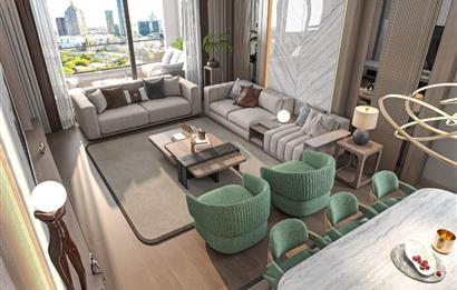 VELA İNCEK ULTRA LÜKS GÖL MANZARALI SIFIR PROJE 4+1 SATILIK