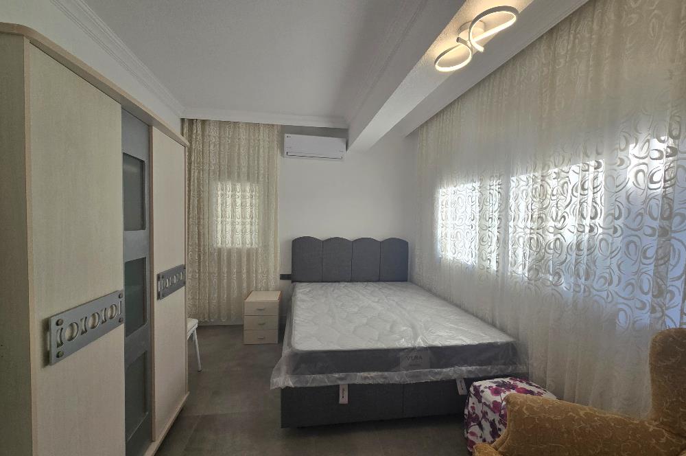 BODRUM MERKEZ YENİ TADİLATLI SIFIR 2+1 EŞYALI KİRALIK DAİRE