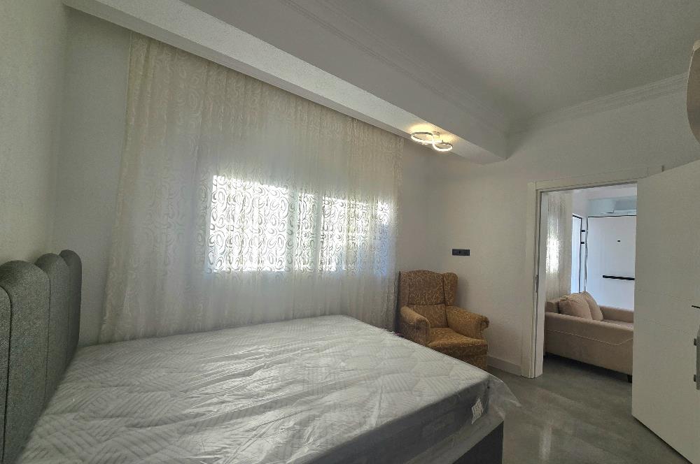 BODRUM MERKEZ YENİ TADİLATLI SIFIR 2+1 EŞYALI KİRALIK DAİRE