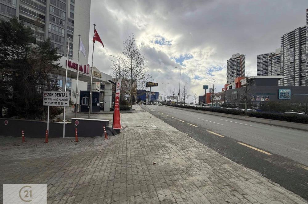 C21MEVORA Cadde Üzeri |Yaya Trafiği |İşlek Cadde Üzeri Kiralık dükkan