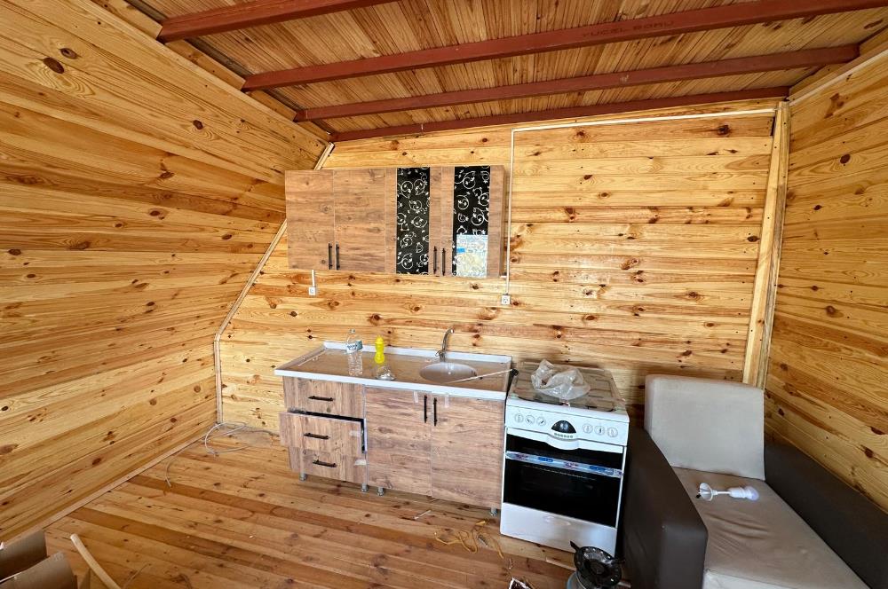 GÖKÇEHÖYÜK BEGONVİL HOBİ BAHÇESİNDE BUNGALOVLU 400M2 BAHÇE