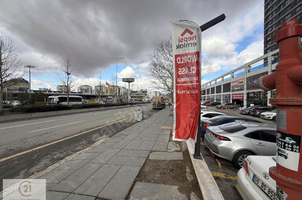 C21MEVORA Cadde Üzeri |Yaya Trafiği |İşlek Cadde Üzeri Kiralık dükkan