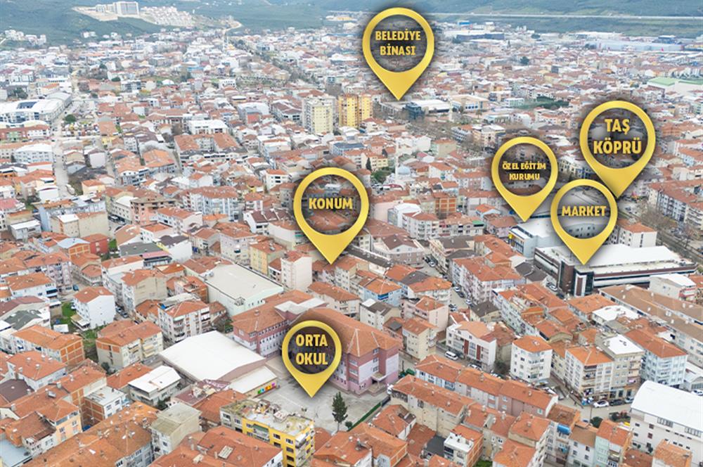 C21 Cius; Eşref Dinçer Mahallesi 3+1 Ara Kat Satılık Daire