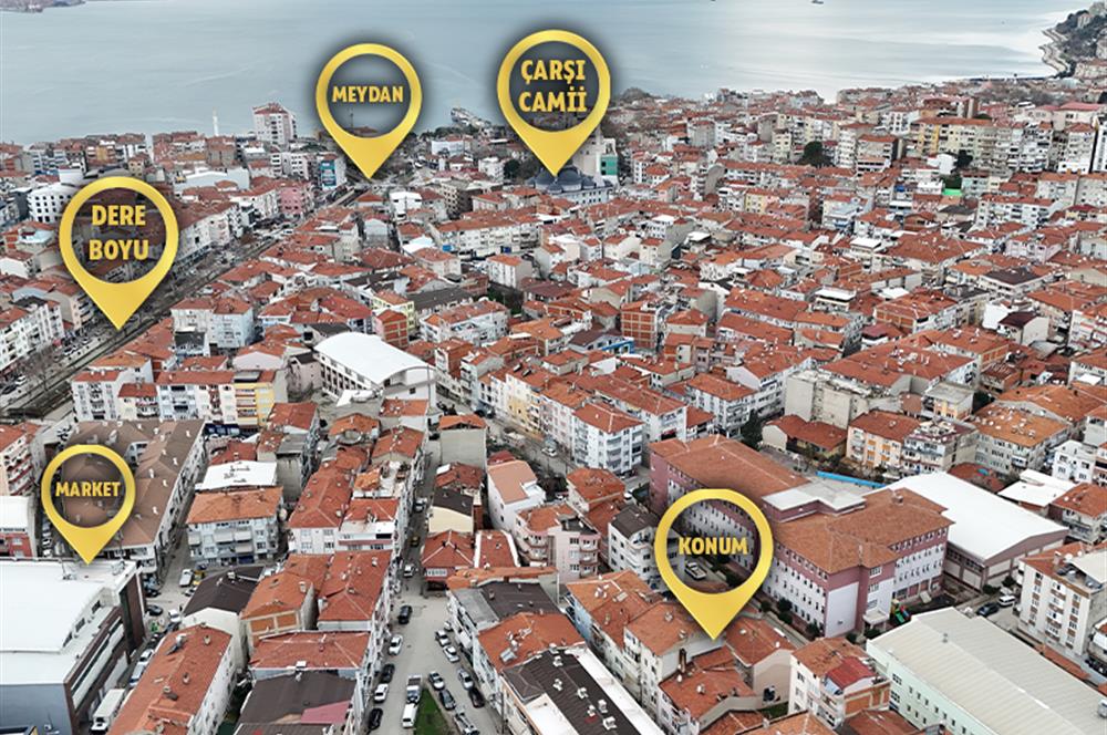 C21 Cius; Eşref Dinçer Mahallesi 3+1 Ara Kat Satılık Daire