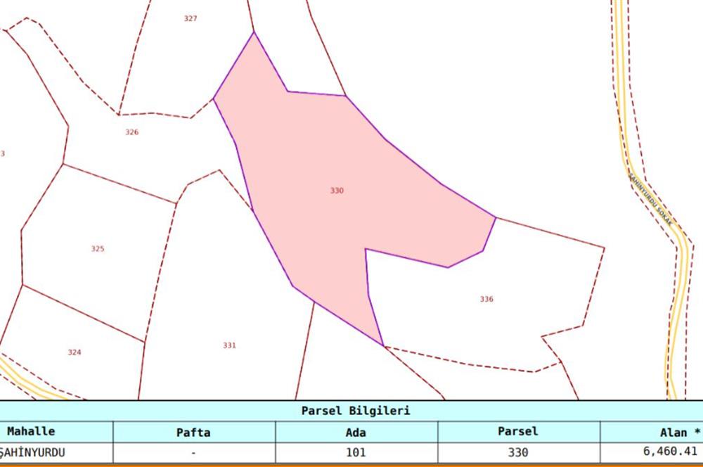 C21 Cius; Gemlik Şahinyurdu'nda En Uygun 6460m2 Tarla Satılık