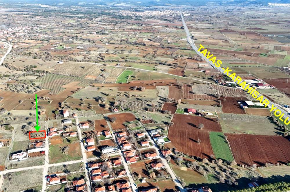 Denizli Tavas Karahisar'da B+2 kat Yatırımlık Arsa