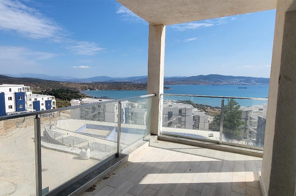 Kıyıkışlacık iasos marin sitesi 2+1 deniz manzaralı satılık daire 