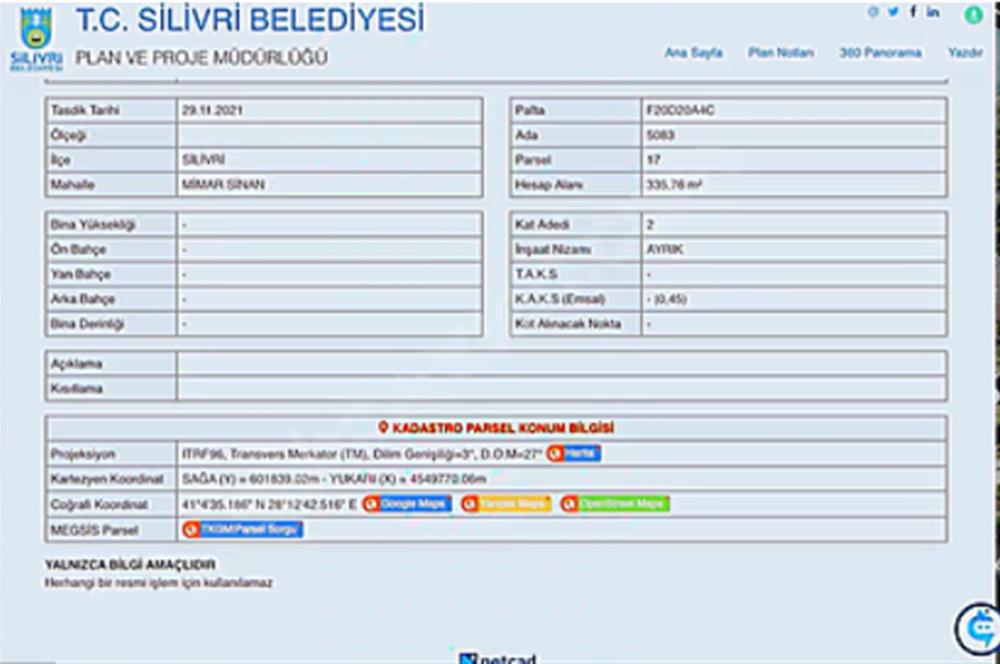 Klassis Otel Arkası - Denize 450 m İmarlı Köşe Parsel