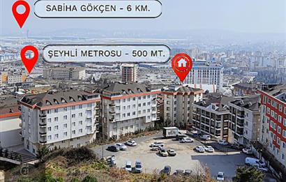 Pendik Yayalarda Metroya Yakın Ara Kat 1+1 Satılık Daire